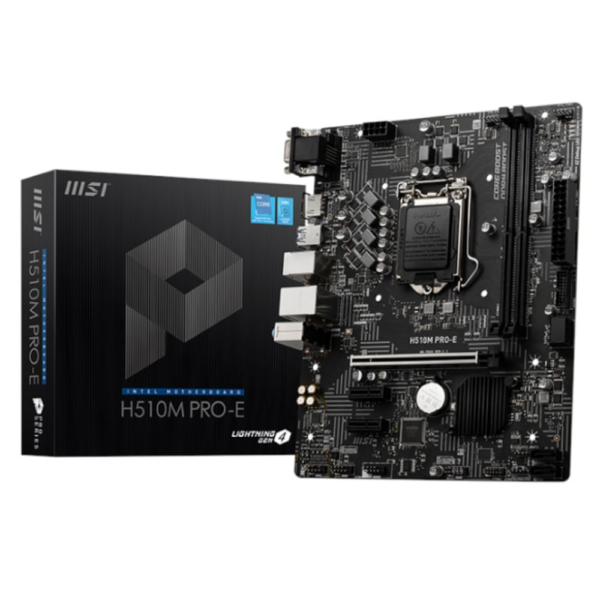 MSI H510M PRO-E Intel LGA1200 M-ATX Motherboard