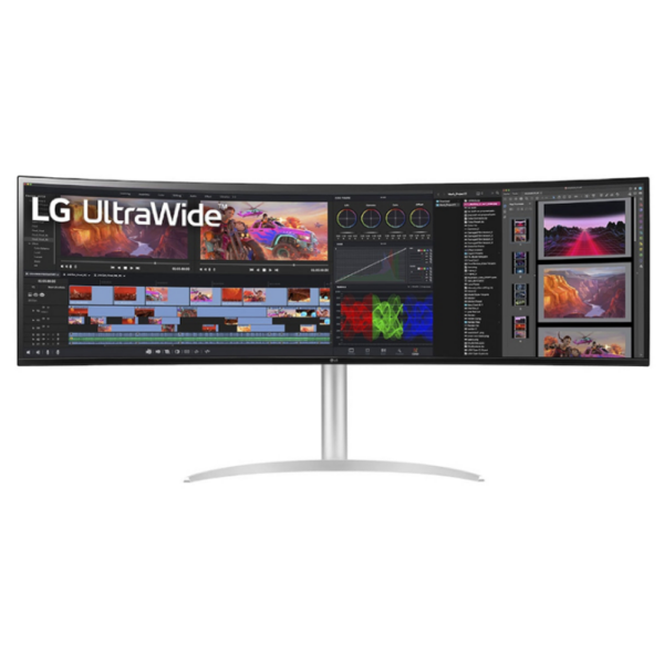 LG 49″ UltraWide Dual QHD Curved Monitor with HDMI & USB-C