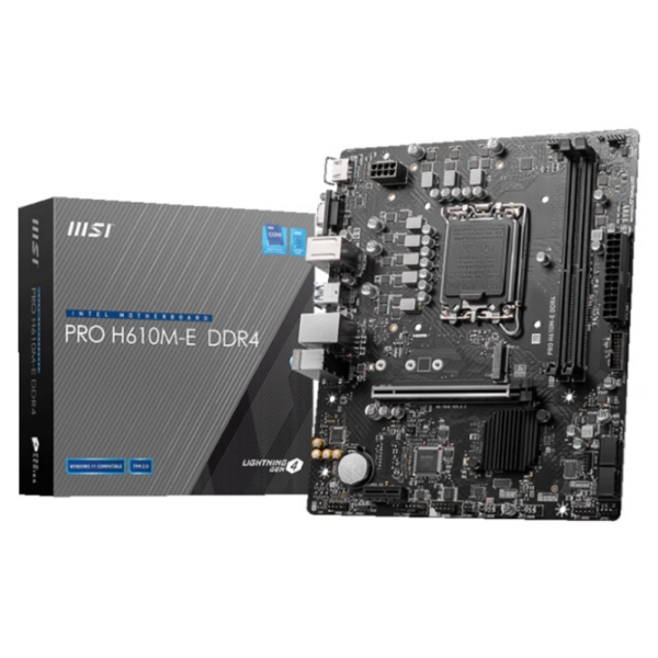 MSI H610M-E PRO Intel LGA1700 M-ATX Motherboard