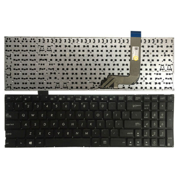 Asus NB16542-US, No Frame, Laptop Keyboard Black