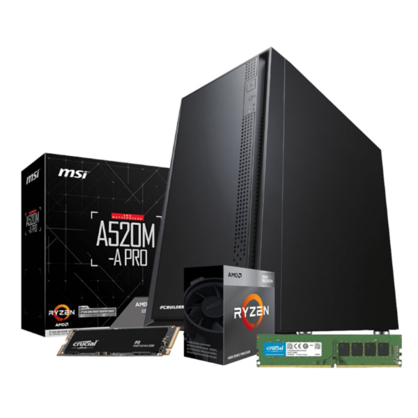 Ryzen 5 4600G, 8GB RAM, 500GB NVMe Desktop Computer