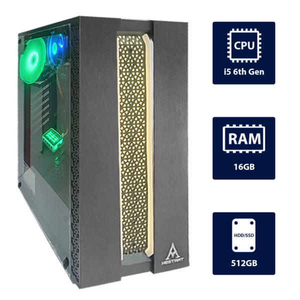 i5 6th, 16GB RAM, 512GB SSD Desktop Computer