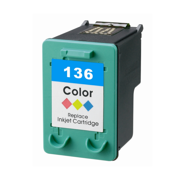 HP 136 Color Compatible Cartridges